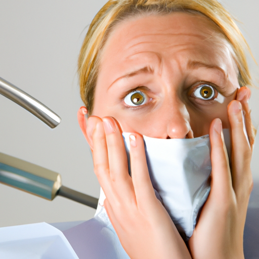 מטופל המביע פחד או חרדה לגבי טיפולי שיניים