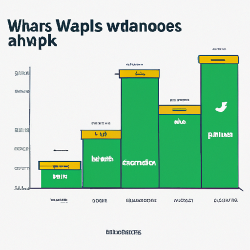אינפוגרפיקה המציגה את מגמת הצמיחה של WhatsApp ובסיס המשתמשים שלה באזורים שונים